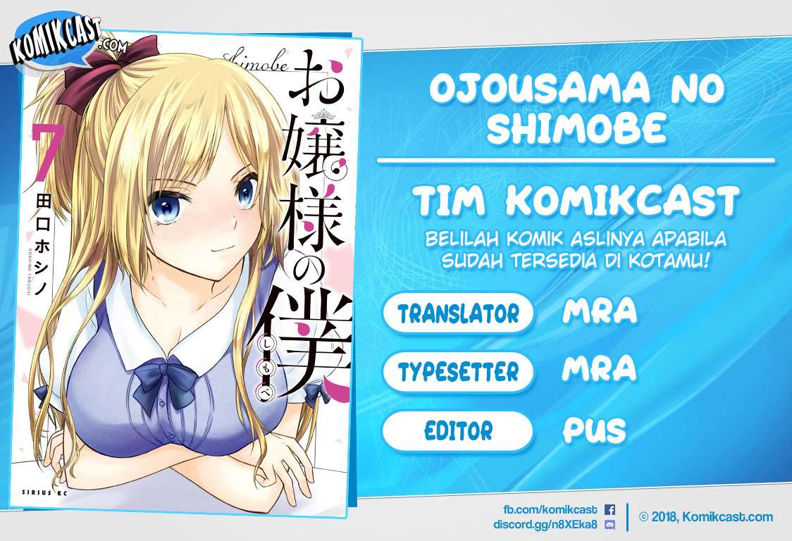 Ojou-sama no Shimobe Chapter 57 Bahasa Indonesia